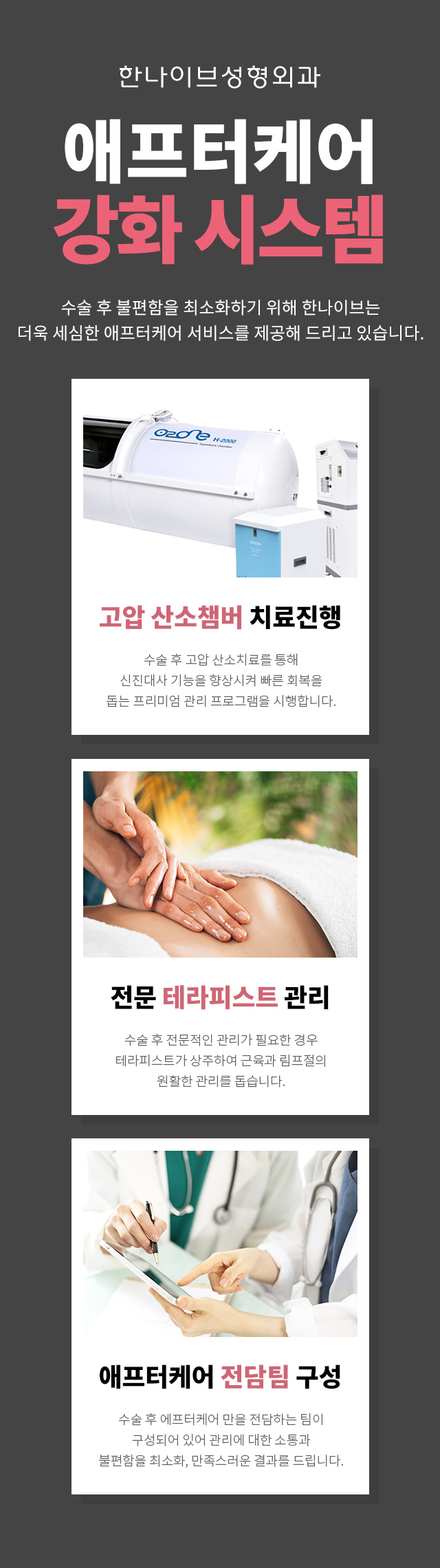 애프터케어강화시스템