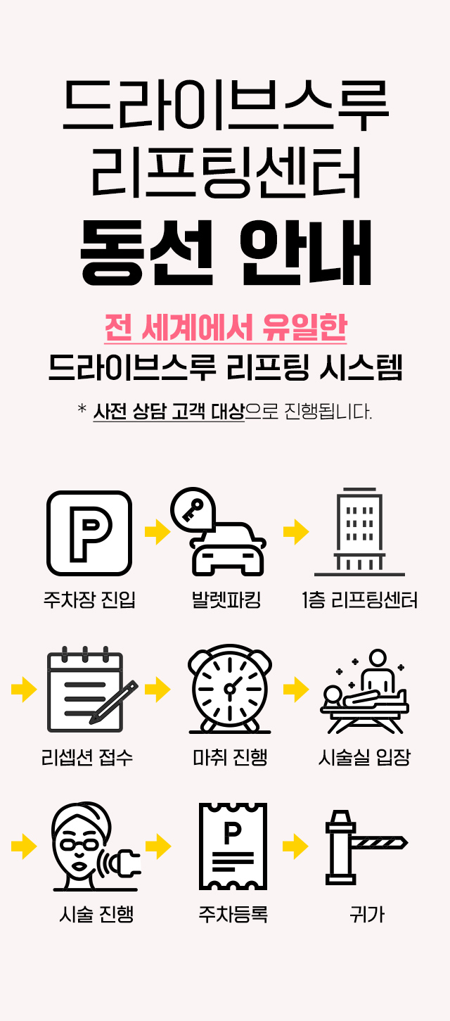 드라이브스루,동선안내