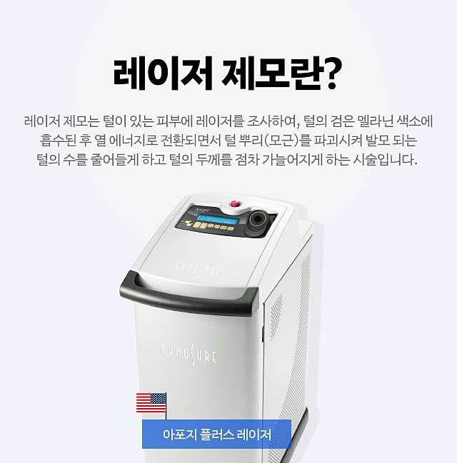 레이저제모란?