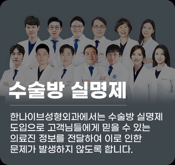 수술방실명제